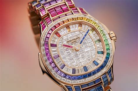 patek philippe rainbow watch